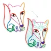 Djeco Design by Meglepetés színező Erdei barátok - Forest Friends