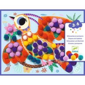   Djeco Design by Pompom-kép készítő Puha mintázatok - Assortments