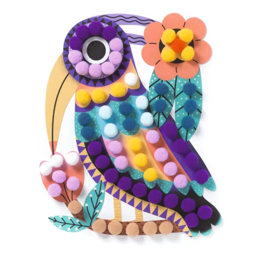 Djeco Design by Pompom-kép készítő Puha mintázatok - Assortments