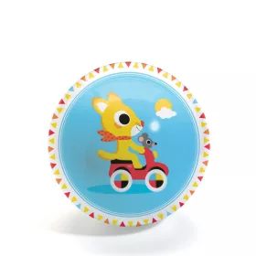 Djeco Gumilabda ∅ 12 cm Bájos verseny - Cute race Ball
