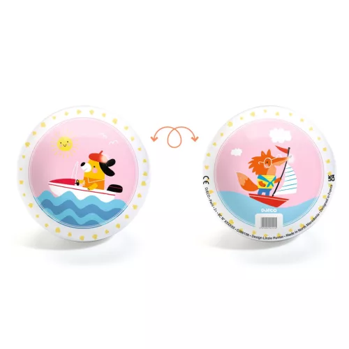 Djeco Gumilabda ∅ 12 cm Vitorláshajós - Love boat ball