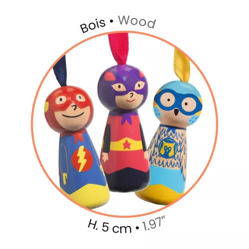 Djeco Ügyességi játék Ejtőernyős hősök - Parachutists Flying Heroes