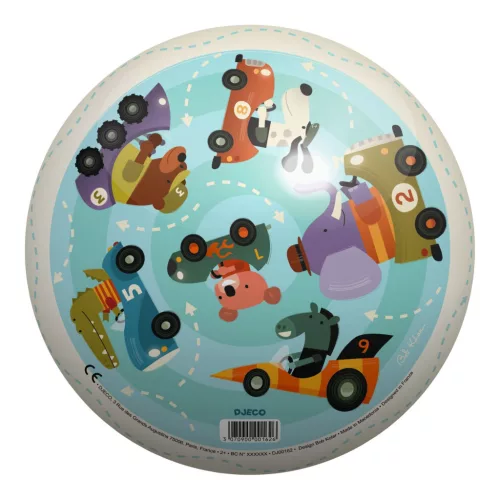 Djeco Gumilabda ∅ 22 cm Közlekedés - Traffic ball