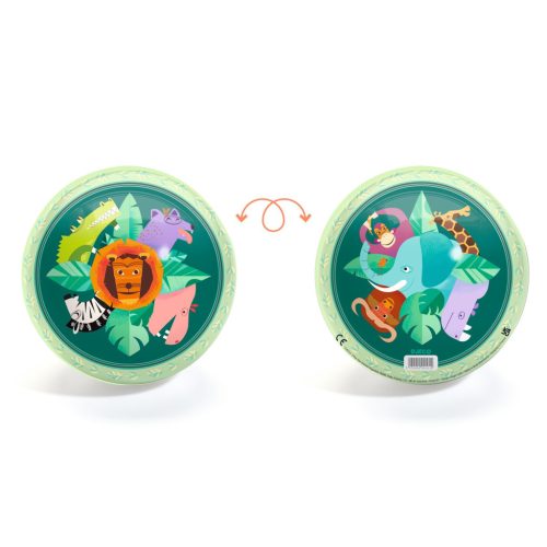 Djeco Gumilabda ∅ 22 cm Szavannai állatok - Savanna ball