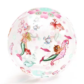   Djeco Felfújható labda ∅ 35 cm Sellős labda - Mermaid Ball
