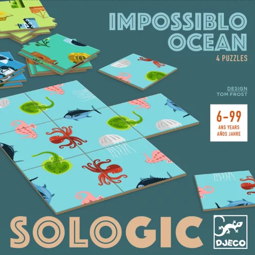 Djeco Logikai játék Lehetetlen Óceán - Ocean