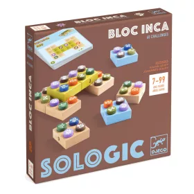 Djeco Logikai játék Inka piramis - Bloc Inca