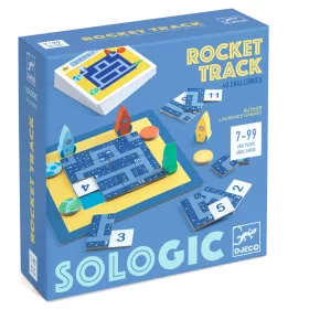 Djeco Logikai játék Útkereső - Track Puzzle