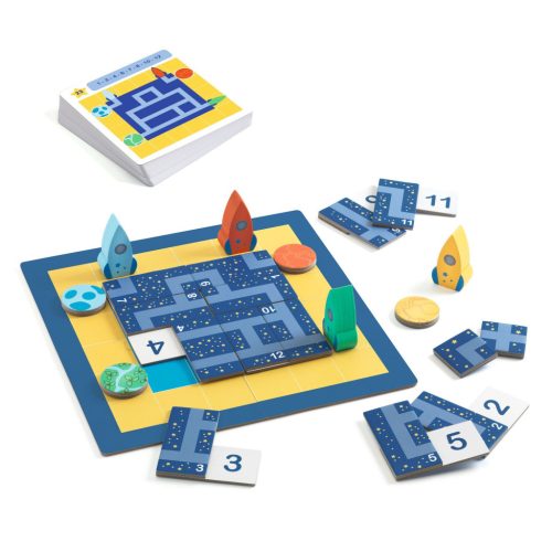 Djeco Logikai játék Útkereső - Track Puzzle