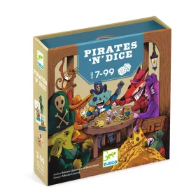   Djeco Társasjáték Kalóz kockázat - Pirates 'n' Dice