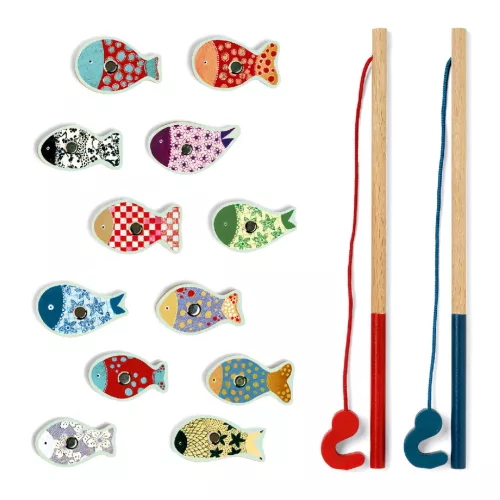 Djeco Horgász játék Bűbájos horgászat - Enchanted fishing