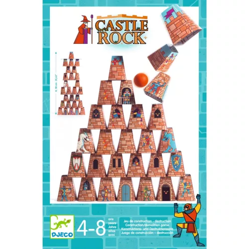 Djeco Célbadobó játék Épít-rombol - Castle Rock