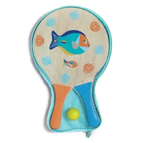   Djeco Strandjáték Ütőkészlet tenger - Beach rackets set - Sea
