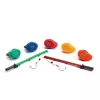 Djeco Horgász játék Szivárványos kacsák - Rainbow fishing ducks