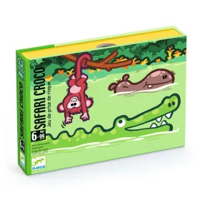 Djeco Kártyajáték Krokodil safari - Safari Croco