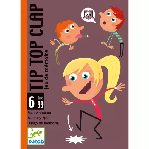 Djeco Kártyajáték Klappoló - Tip Top Clap