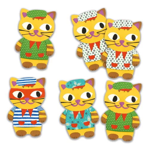 Djeco Kártyajáték Macskaikrek - Misticat 