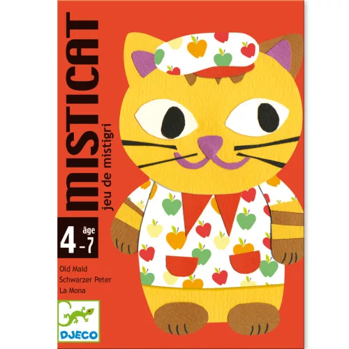 Djeco Kártyajáték Macskaikrek - Misticat 