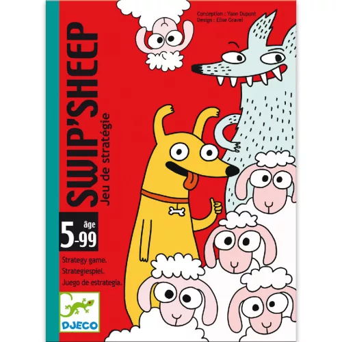 Djeco Kártyajáték BirkaBuga - Swip'Sheep