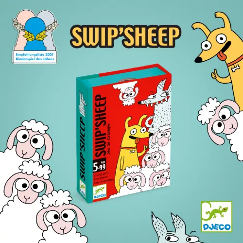 Djeco Kártyajáték BirkaBuga - Swip'Sheep