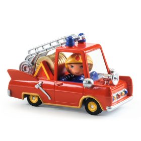   Djeco CRAZY MOTORS Játékautó Tűz Vitéz - Little fire truck