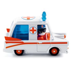   Djeco Grazy Motors CRAZY MOTORS játékautó Menő Mentő - Hurry Ambulance