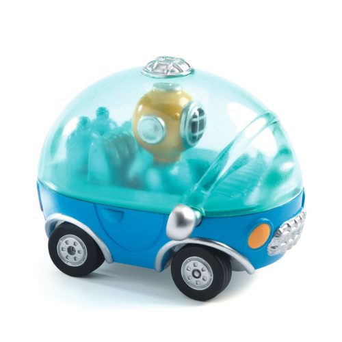 Djeco Grazy Motors CRAZY MOTORS játékautó Tengerjáró Gömböc - Nauti Bubble