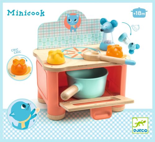 Djeco Szerepjáték Cicatűzhely - Kitten stove