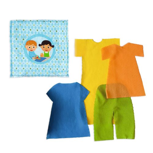 Djeco Szerepjáték Vasalós Mia és Leó - Laundry Mia & Léo