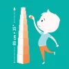 Djeco Toronyépítő kocka Nyuszis - BabyBloki