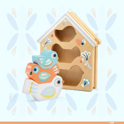 Djeco Felfedező játék Fióka - BabyBirdi