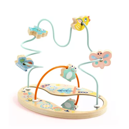 Djeco Bébi golyóvezető Tükrös - BabyLoopi