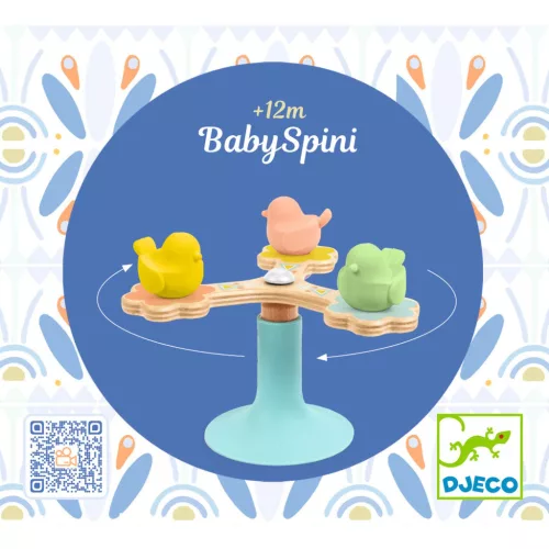 Djeco Bébijáték Madárpörgető - BabySpini