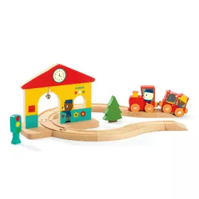 Djeco Felfedező játék Minivasút - Minitrain