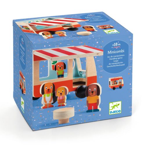 Djeco Szerepjáték Lakóautó a Kutya családnak - Minicombi
