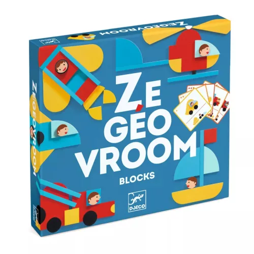 Djeco Képkirakó - Közlekedés, Ze Geo