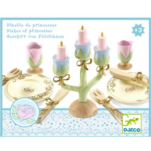 Djeco Hercegnők étkészlete - Dishes of princesses