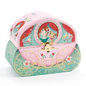 Djeco Zenélő ékszerdoboz Hintó-tartó - Carriage ride