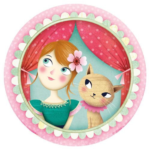 Djeco Zenélő ékszerdoboz Hintó-tartó - Carriage ride