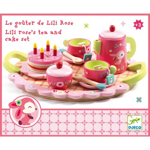 Djeco Lili Rose tea party készlet - Lili Rose's tea party