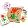 Djeco Kalapálós játék Kerti képes  - Tap tap Garden