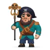 Djeco Arty Toys Kalóz kapitány - Ze Piratous