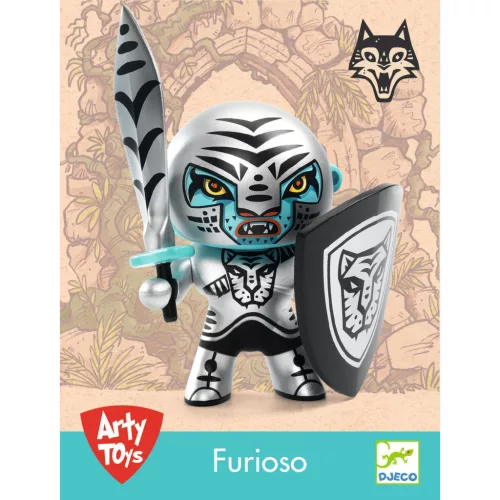 Djeco Arty Toys Lovag Oroszlánszív - Furious