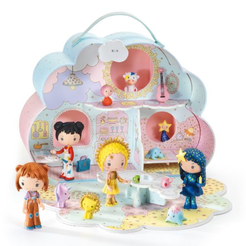 Djeco Álomvilág babaház Napocska és Mia - Sunny & Mia house