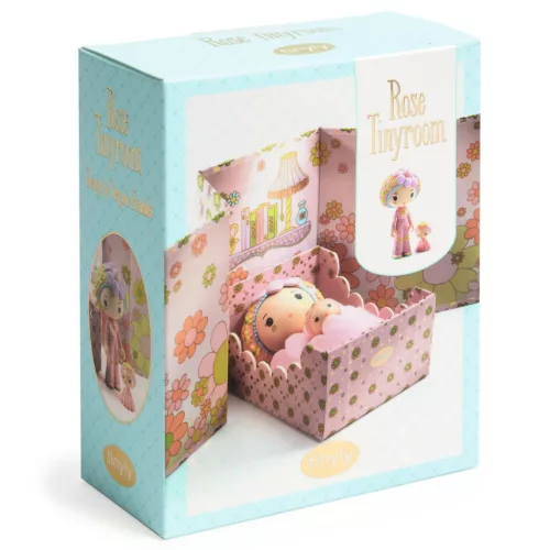 Djeco TINYLY álomvilág Rózsaszín apró szoba - Rose Tinyroom