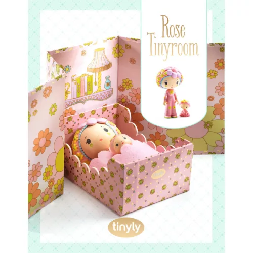 Djeco TINYLY álomvilág Rózsaszín apró szoba - Rose Tinyroom