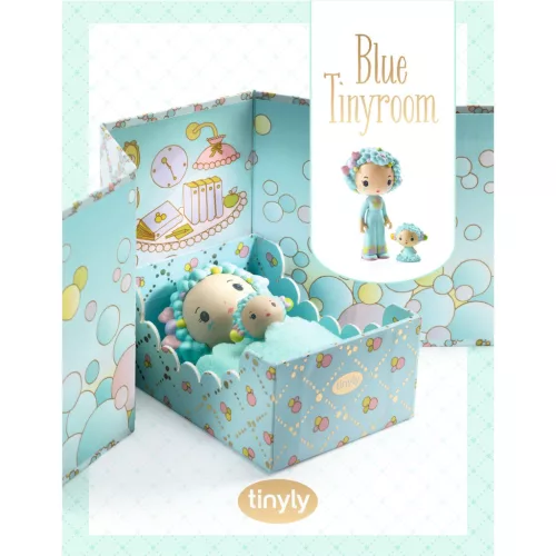Djeco TINYLY álomvilág Kék apró szoba - Blue Tinyroom