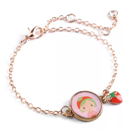 Djeco TINYLY álomvilág Eperke karkötő - Berry bracelet