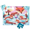 Djeco Formadobozos puzzle Gyömbér a kis róka 24 db-os - Ginger little fox
