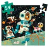 Djeco Formadobozos puzzle Űrállomás 54 db-os - Space station